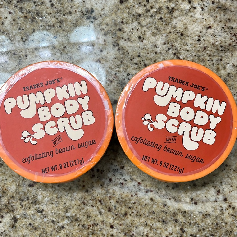 Trader Joe’s, pumpkin body scrub